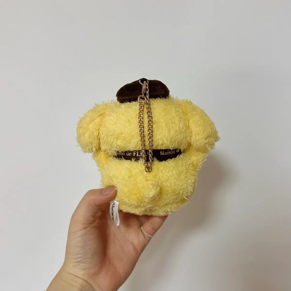 版 サンリオ ポムポムプリン チームプリン ナカヨシ メゾンドフルール マスコット キーホルダー ぬいぐるみ フィギュア ABSフィギュア