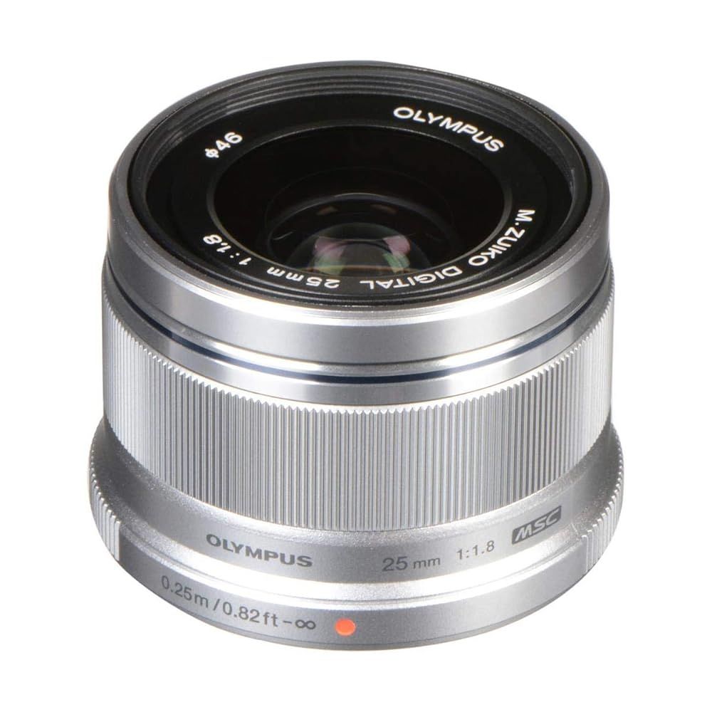 M ZUIKO DIGITAL 25 mm F 1 8 シルバー