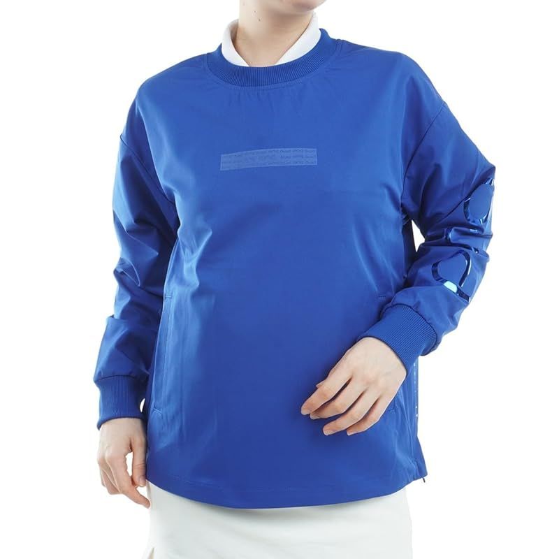 ピン アパレル レディース スニードジャック ビッグロゴプリント ストレッチ ゴルフ アウター 622 4221900 110_ブルー S