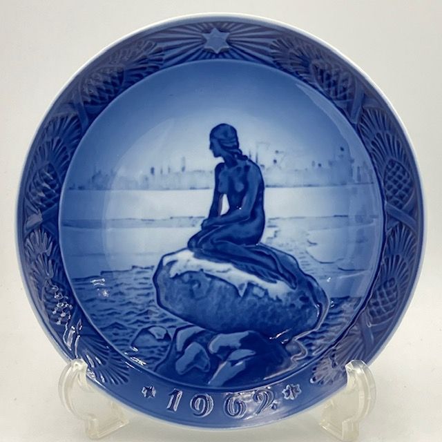 ロイヤルコペンハーゲン イヤープレート 1962年 「The Little Mermaid