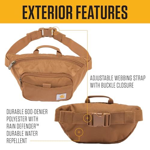 カーハート Carhartt バッグ ウエストバッグ ボディバッグ ショルダーバッグ 2 5 L 撥水 軽量 鞄 旅行 アウトドア CB 0554 BROWNpo da 07984 f