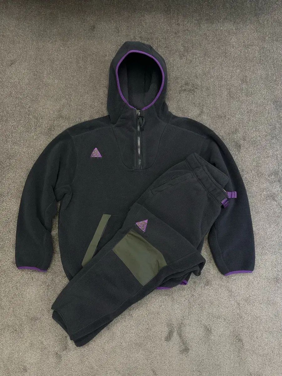 ナイキ ACG フリース フーデッド パンツ セットアップ L