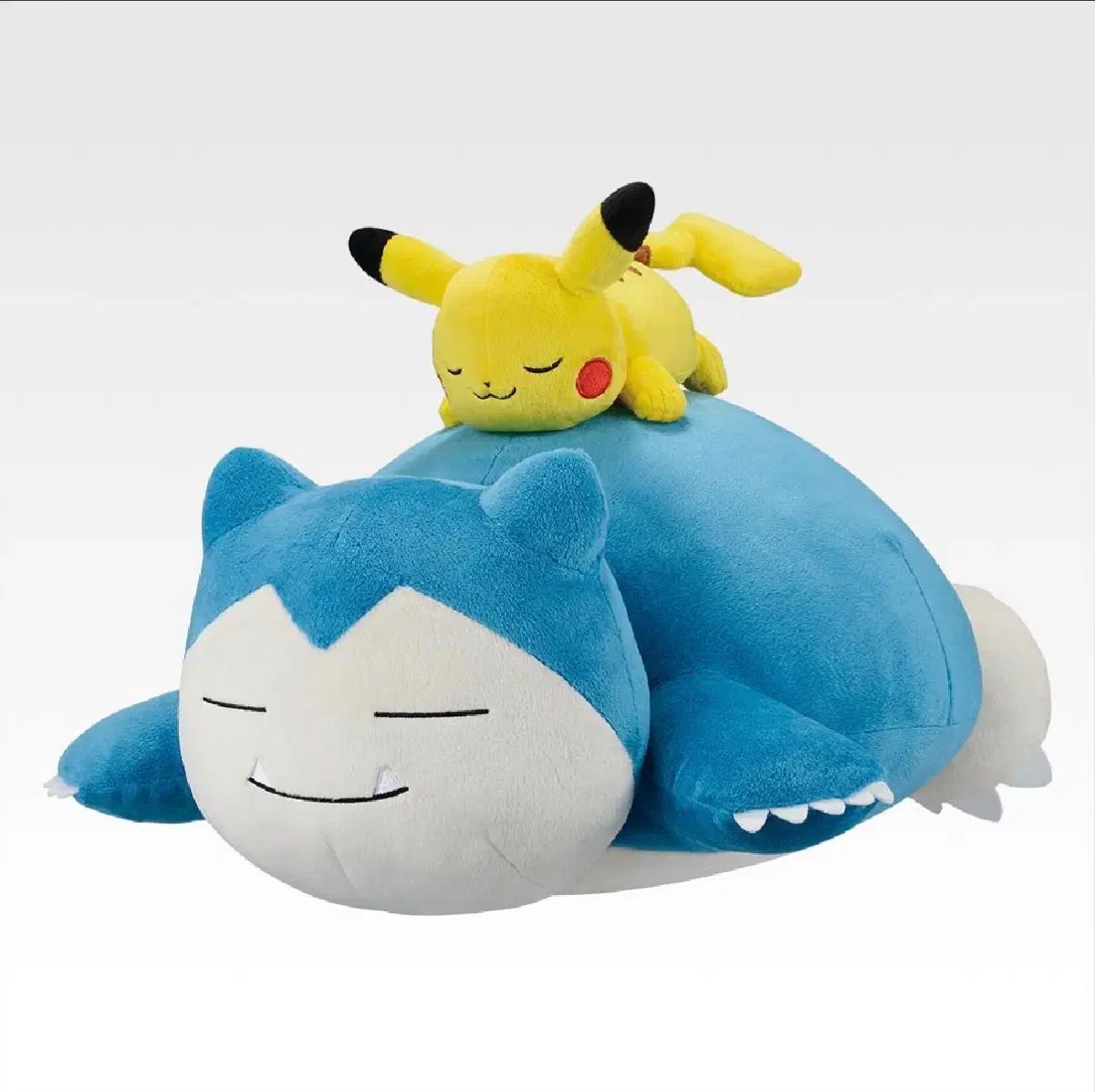 未開封) ポケモン 一番くじ B賞 カビゴン&ピカチュウ ぬいぐるみ