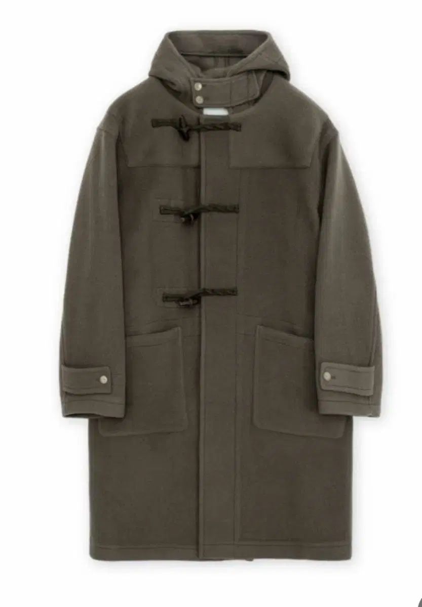 ブラウンヤード 24 fw ダッフルコート オリーブグレー