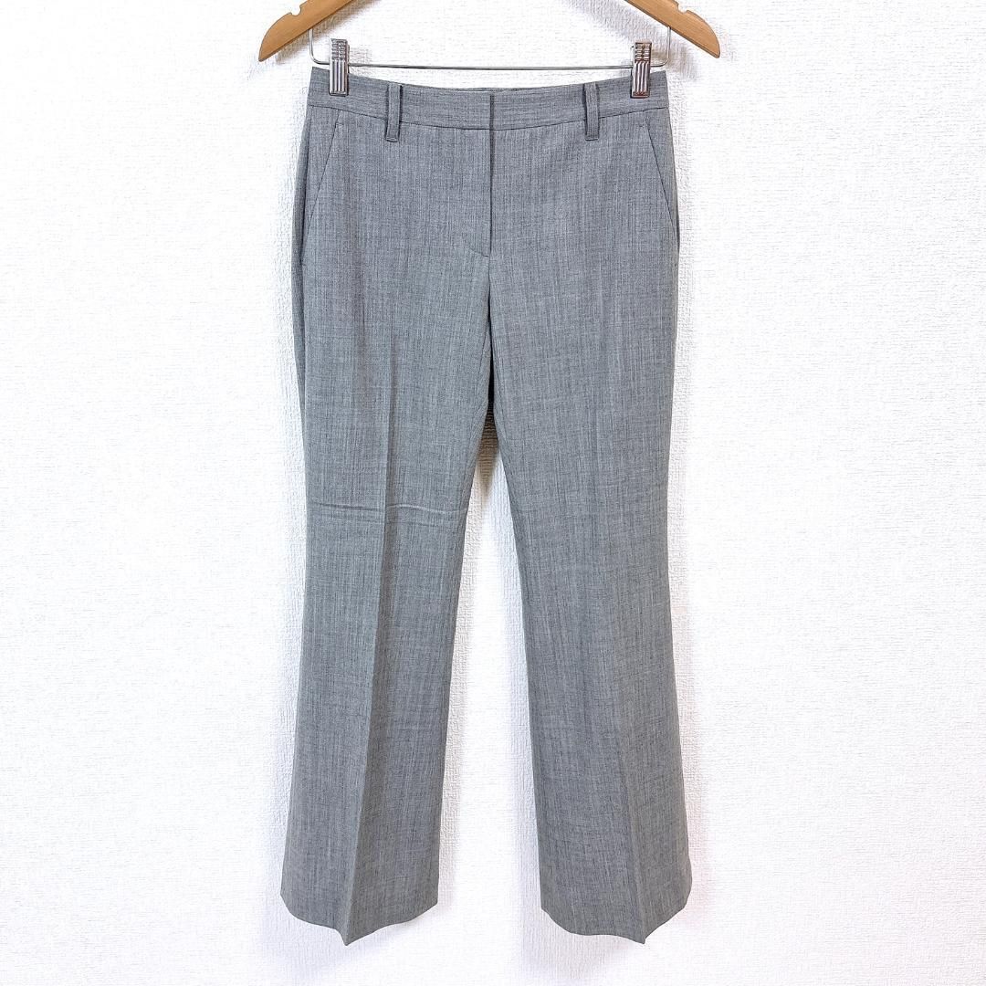 美品】セオリーリュクス フレアパンツスーツセットアップ 36 無地