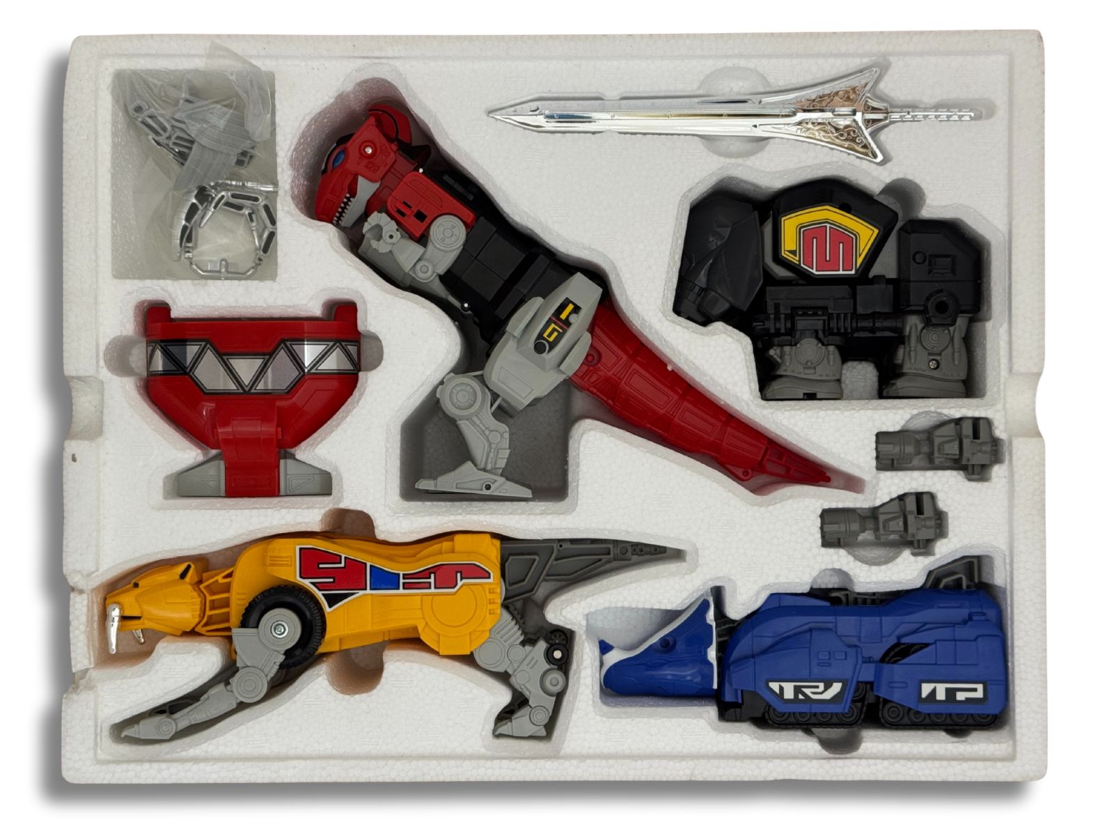 未使用 恐竜戦隊ジュウレンジャー 進化合体 DX大獣神 当時物 完品
