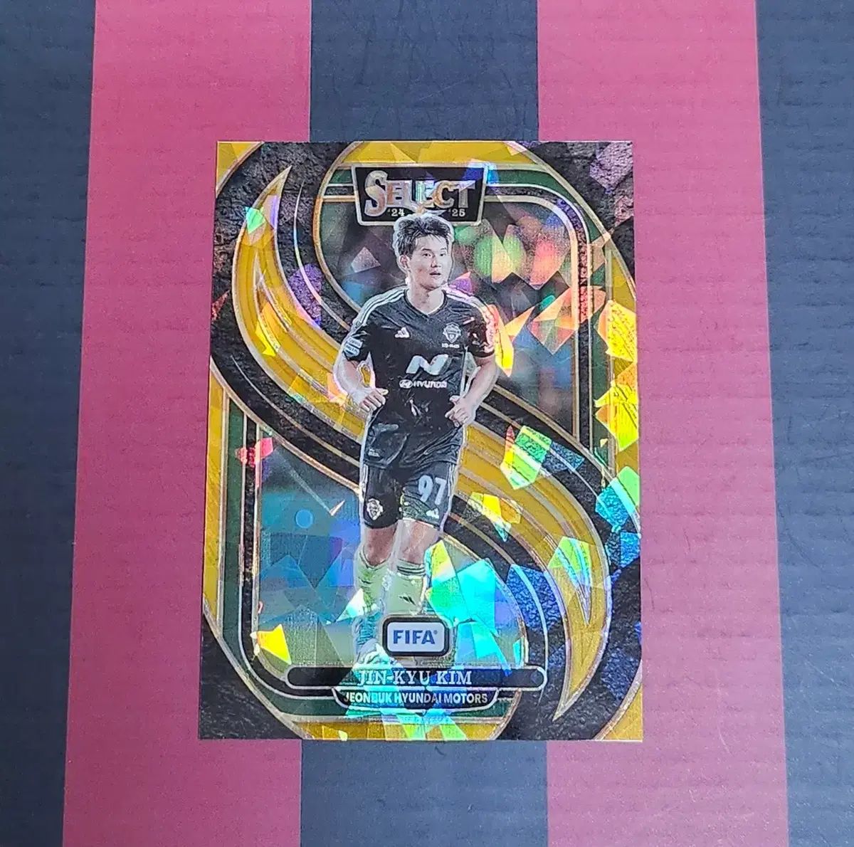 24 25 Panini パニーニ セレクト FIFA 全北現代モータース メザニン GOLD アイリス Kim Jin gyu