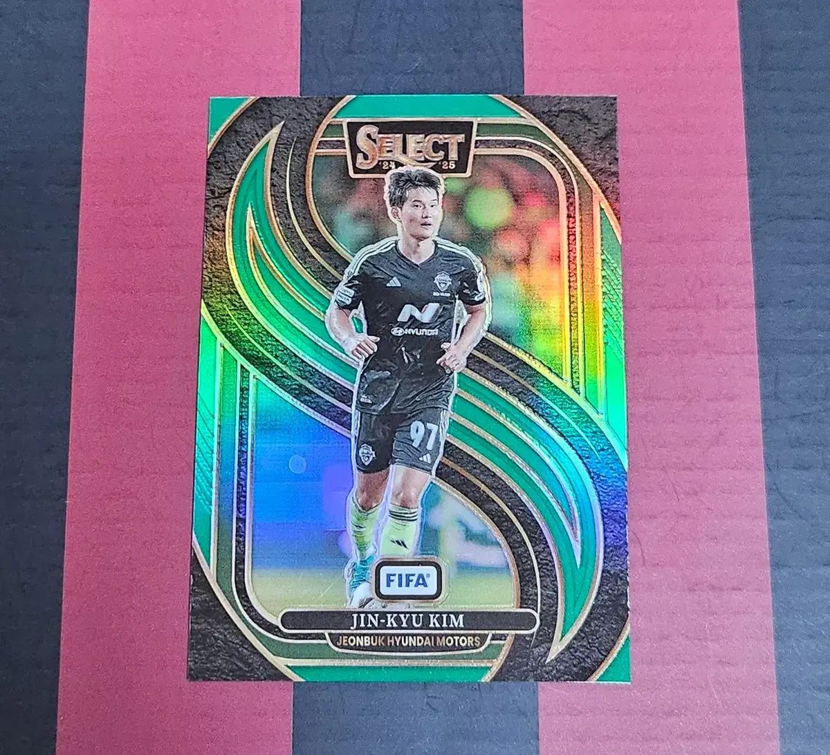 24 25 Panini パニーニ セレクト FIFA 全北現代モータース メザニン グリーン ジーン キム 5