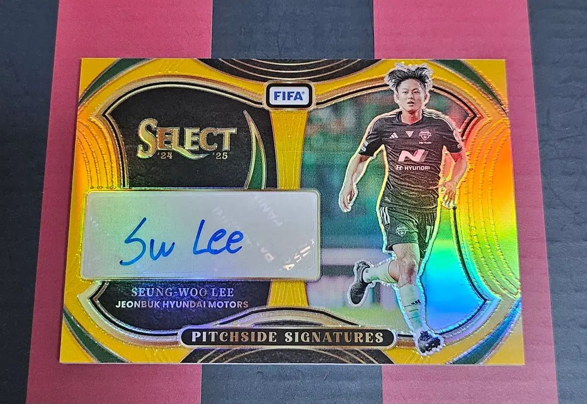 24 25 セレクト FIFA 全北現代モータース ピーチサイド シグネチャー GOLD 李昇祐