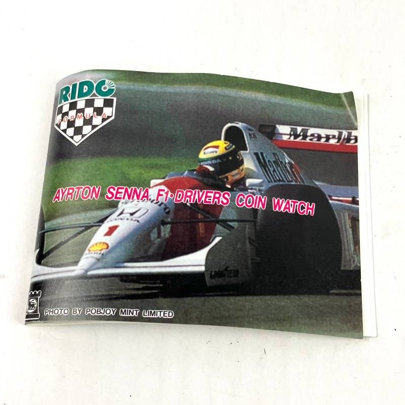 美品 稼働品 新品電池交換済み F1 アイルトンセナ 記念腕時計 アナログ