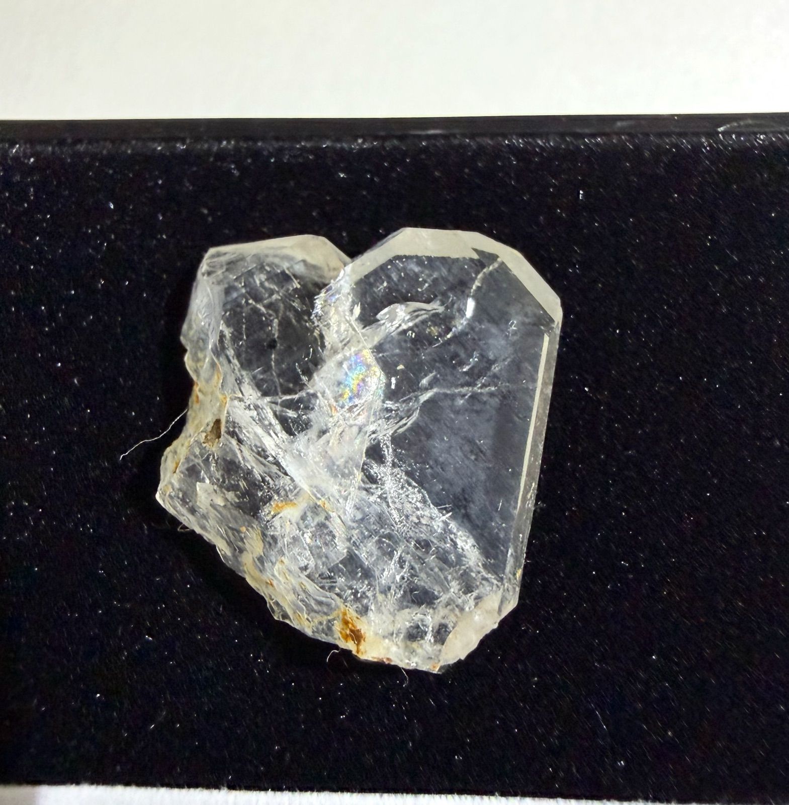 日本式双晶 虹入 原石 標本 国産 - メルカリ