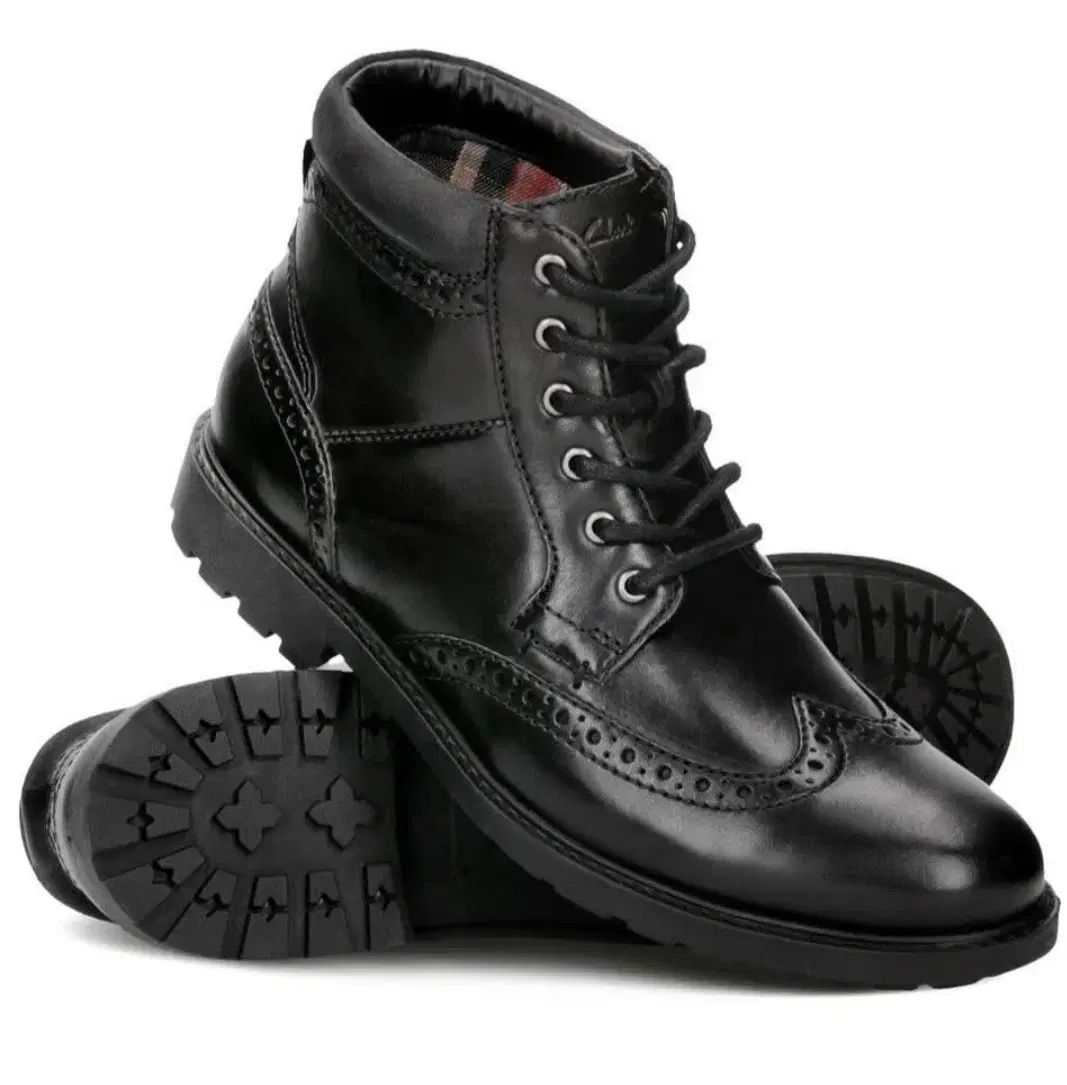 クラークス メンズブーツ ウイングチップ UK 8 5 NIKE 標準 280