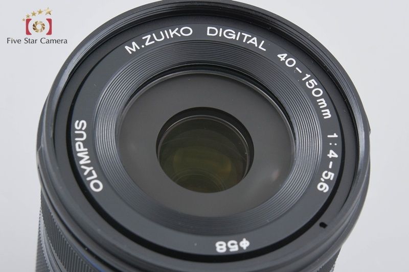 OLYMPUS オリンパス M ZUIKO DIGITAL ED 40 150 mm f 4 5 6 R ブラック ズームレンズ