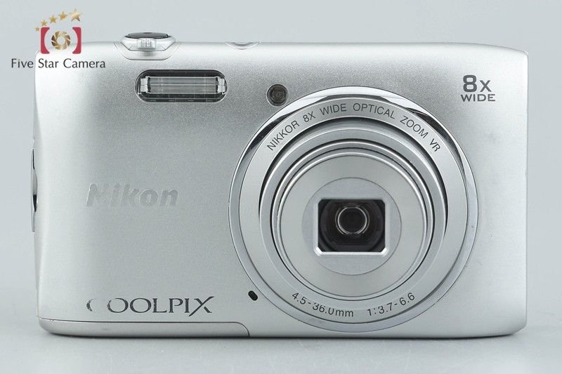 Nikon ニコン 【中古】Nikon ニコン COOLPIX S3600 クリスタルシルバー