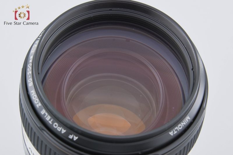 MINOLTA ミノルタ HIGH SPEED AF APO TELE ZOOM 80 200 mm f 2 8 G ズームレンズ
