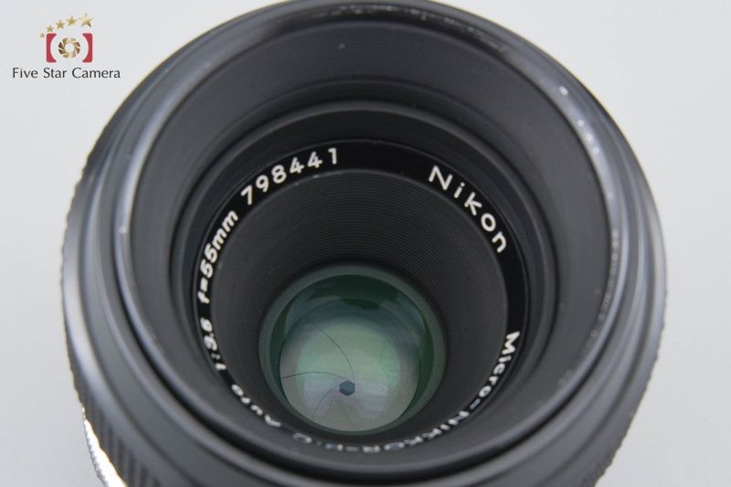 Nikon ニコン MICRO NIKKOR P C Auto 55 mm f 3 5 マクロレンズ