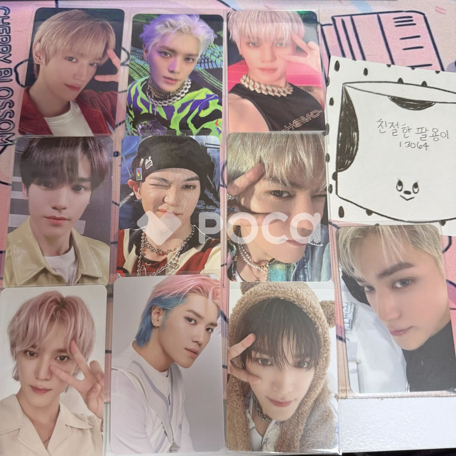 NCT 2021 ジェノ トレカ バインダー Universe TO THE NCT UNIVERSE] NCT ホームバインダー＆フォトカードセット