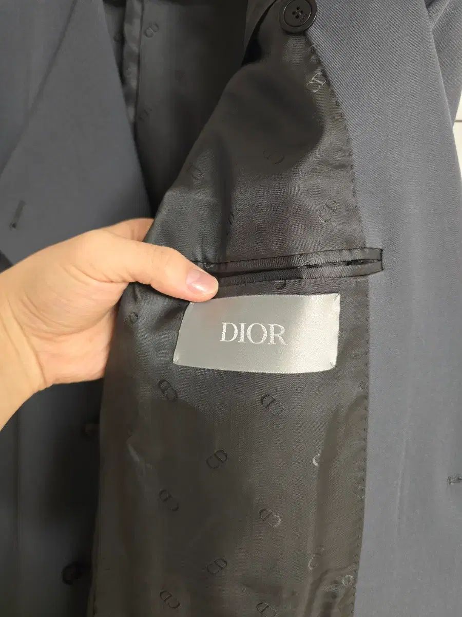 ディオール アシメントリー ラペル チェスターコート (48) - メルカリ