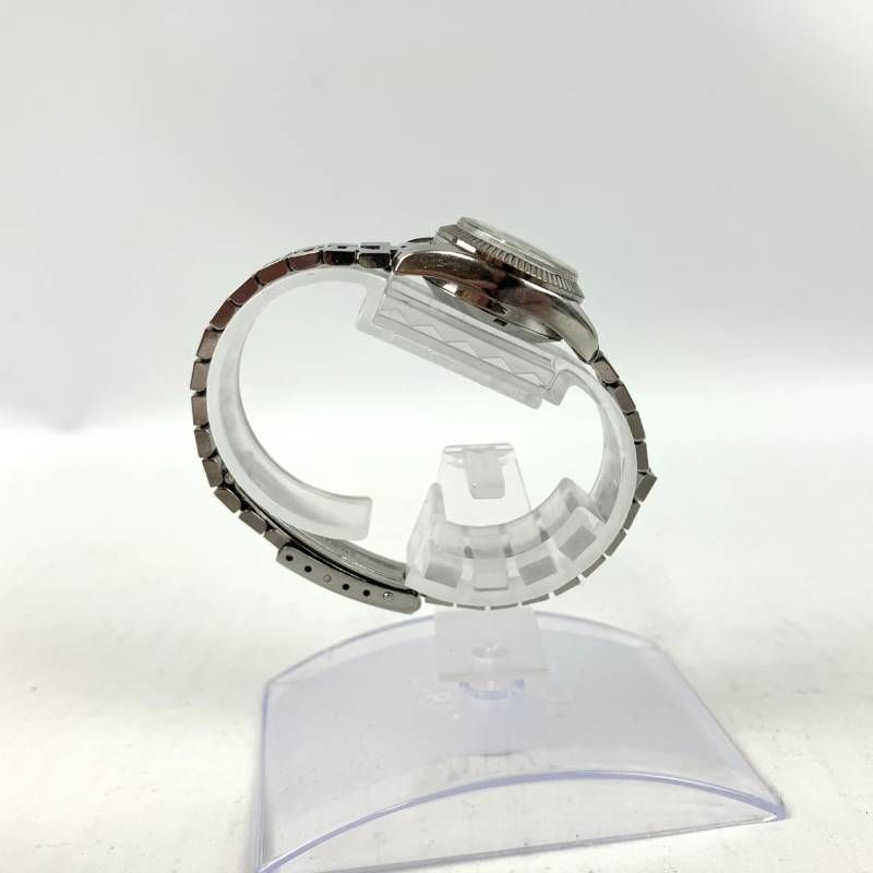  稼働品 RADO ラドー 腕時計 パープルホース アナログ 機械式 手動巻き 25石 デイト シルバー文字盤 3針 金属ベルト シルバー 防水 タツノオトシゴ 手巻き時計 腕時計(アナログ)