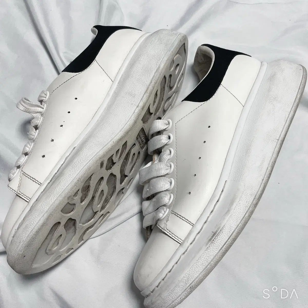  Alexander McQueen オーバーソール スニーカー 37 1 2 スニーカー 靴