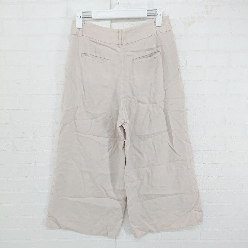 ◇ TOMORROWLAND トゥモローランド シンプル クロップド ワイド パンツ