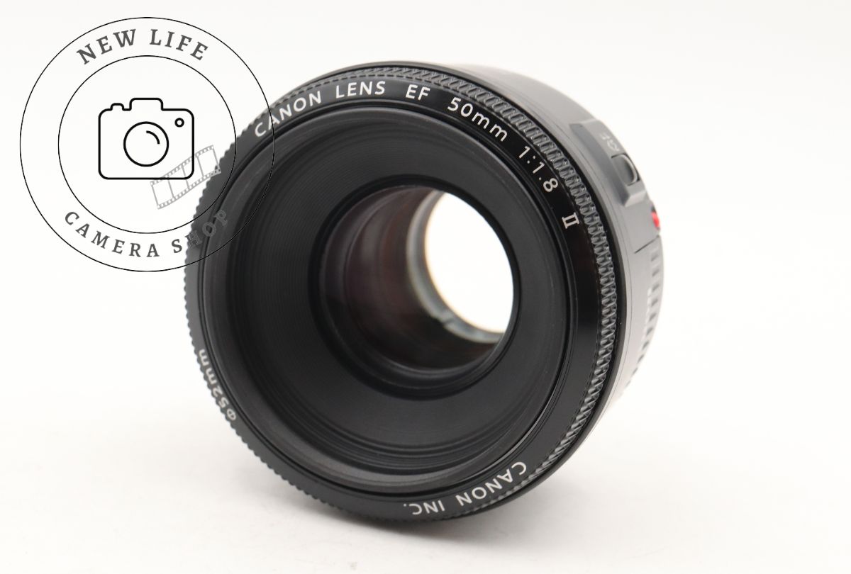 極上品☆キャノン Canon EF 50mm f1.8 II AF 一眼カメラレンズ 単焦点