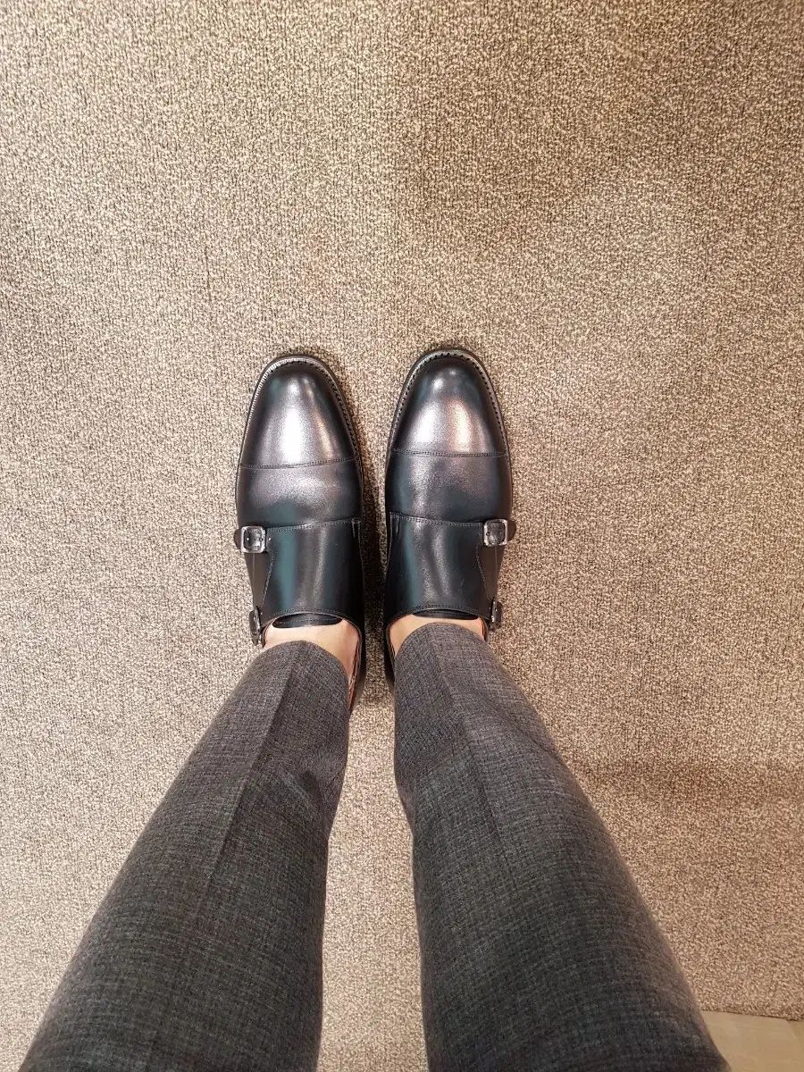  ヘリテージリーガル Seven 245 ダブルモンク ローファー ブーツ 革靴