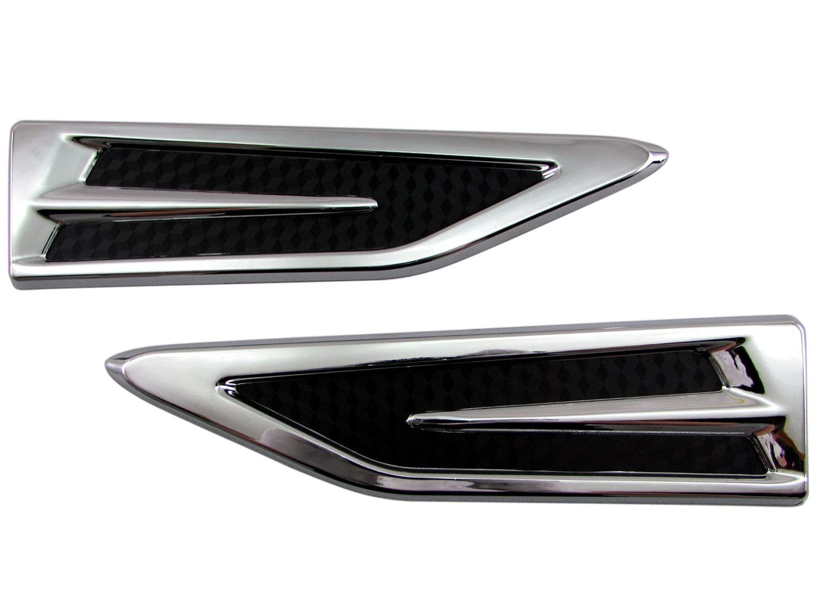 BRIGHTZ ヴォクシー 80 85 メッキフェンダーガーニッシュ カーボン調 AIR LOU 006 ZRR G W ZWR ZW