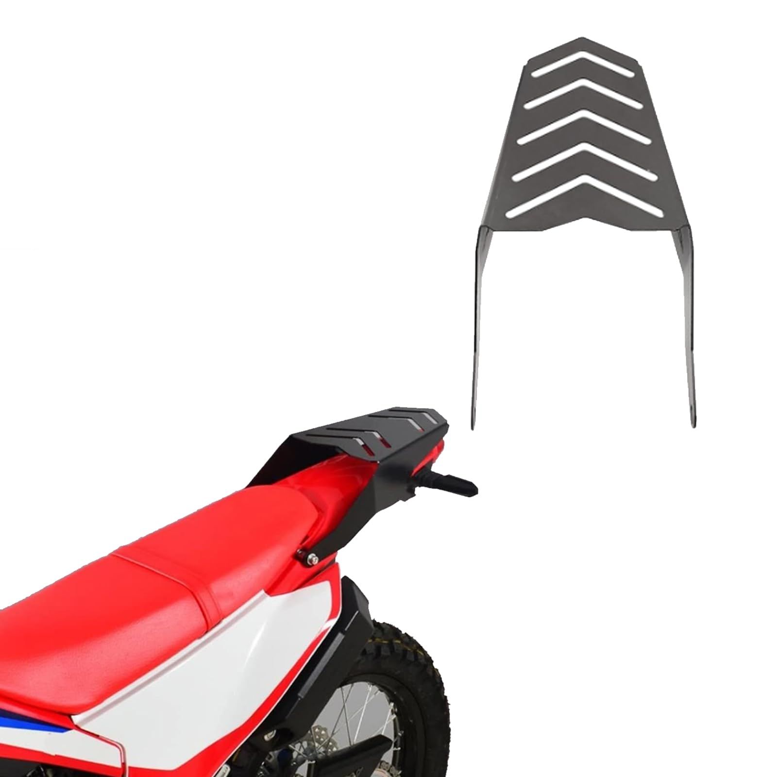 FOR CRF 300 L 250 2021 2025 リアキャリア荷物ラックテールボックスフィクサーホルダーテールラックMTKレーシング トップボックスブラケットCRF 並行輸入品