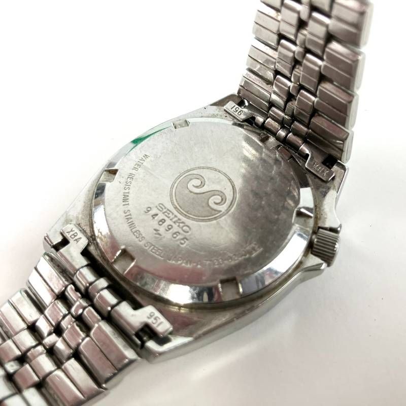 稼働品 新品電池交換済み SEIKO セイコー 腕時計 シルバーウェーブZ