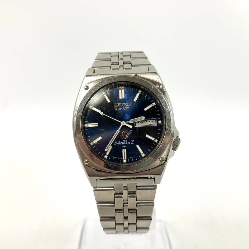 稼働品 新品電池交換済み SEIKO セイコー 腕時計 シルバーウェーブZ