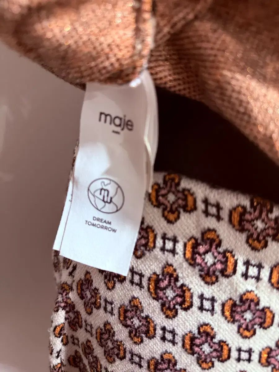  maje マージュ パータン セットアップ 長袖 七分袖 ミニワンピース