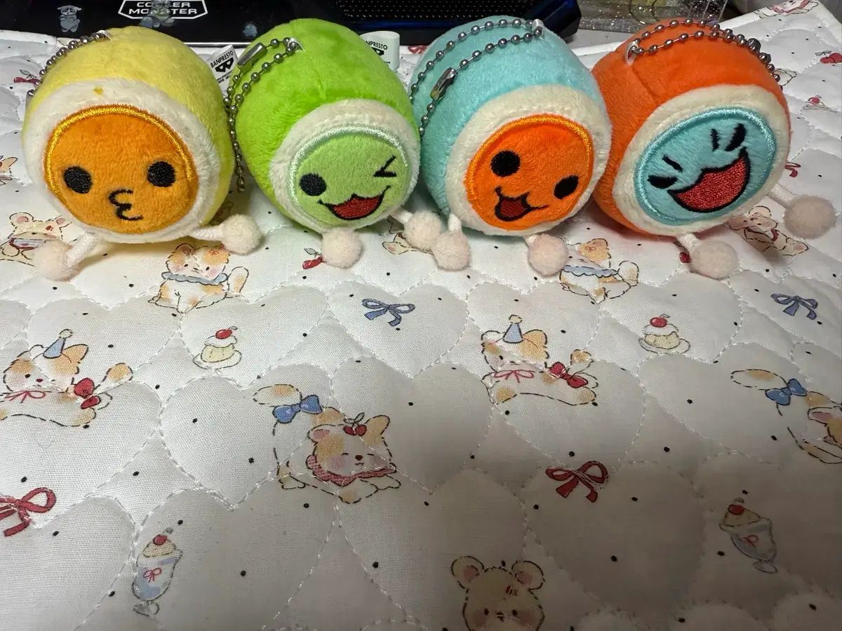 太鼓の達人 ぬいぐるみキーホルダーセット