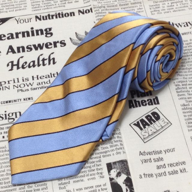 ダンヒル dunhill 微光沢 ネクタイ イギリス製 シルク 斜めストライプ レジメンタル ミックス B 006444 ゆうパケット