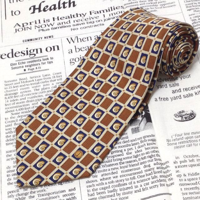 ダンヒル dunhill 微光沢 ネクタイ イタリア製 シルク パターン柄 ミックス B 006445 ゆうパケット