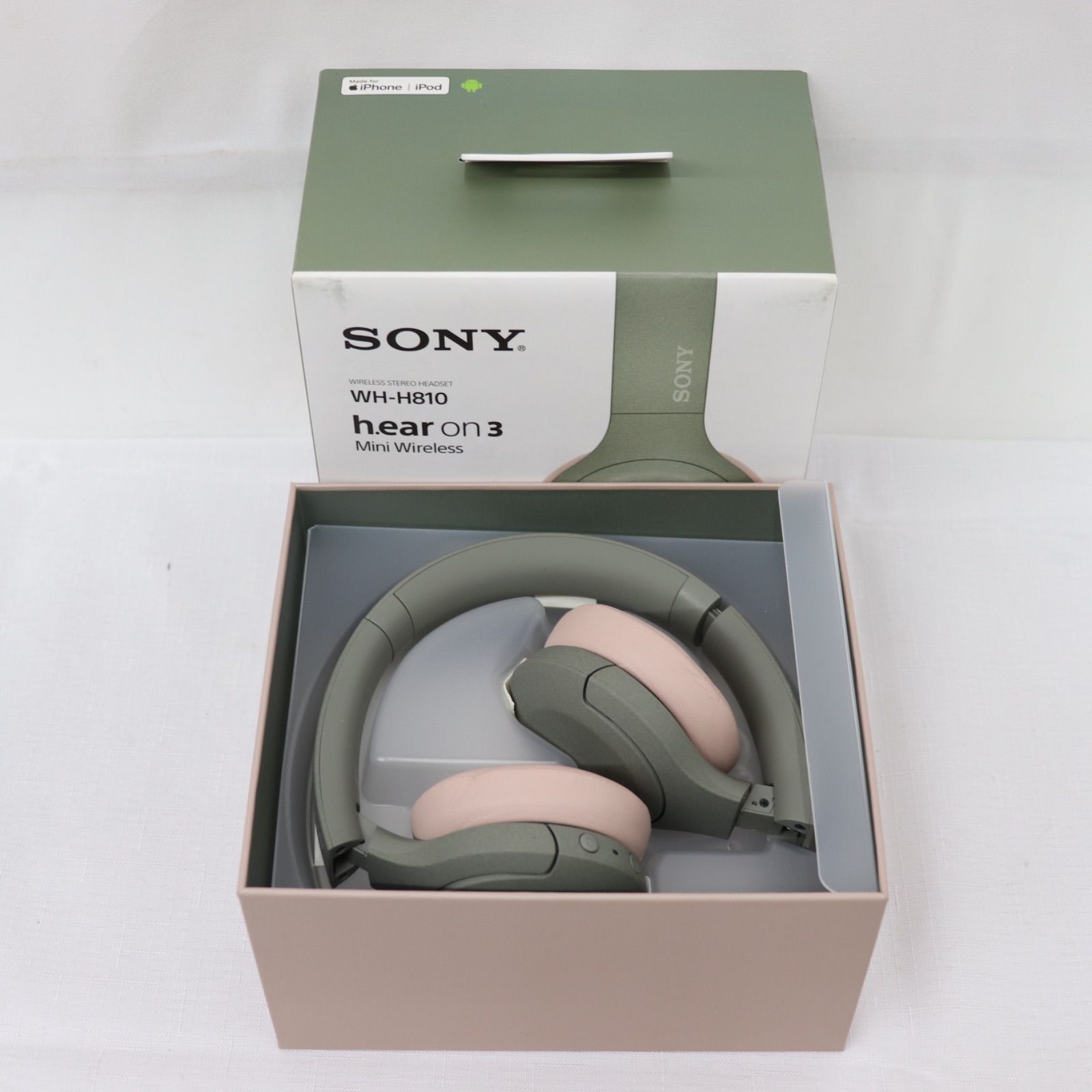 美品】SONY ソニー WH-H810 h.ear on 3 Mini Wireless ワイヤレス