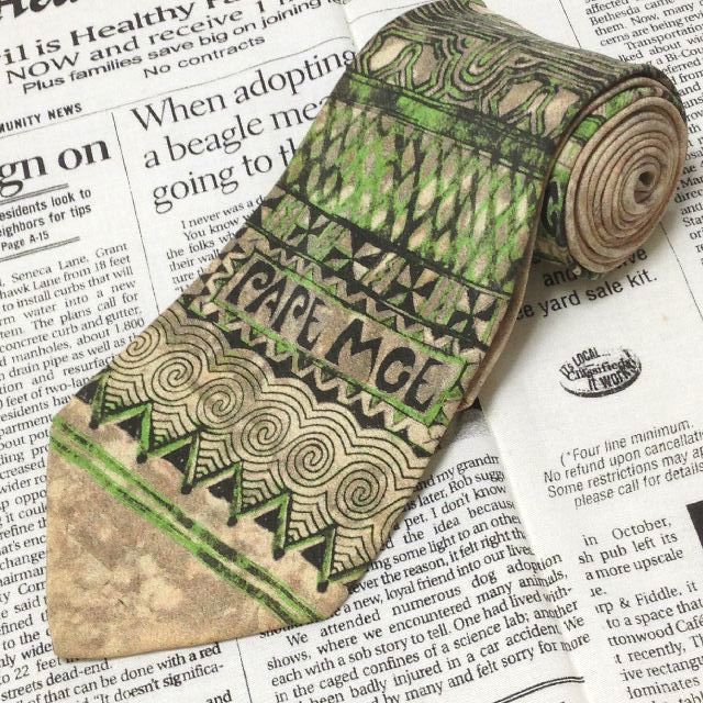 ジャンポールゴルチエ Jean Paul ゴルティエ クリーニング済 ネクタイ 日本製 シルク ミックス B 006470 ゆうパケット