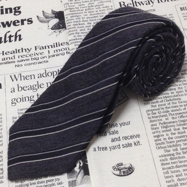 ダーバン DURBAN ネクタイ 斜めストライプ レジメンタル 切替 ミックス B 006485 ゆうパケット