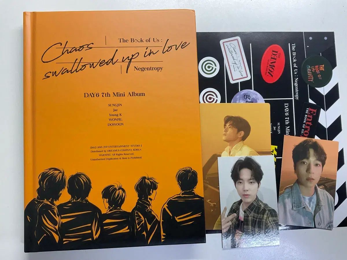DAY6（デイシックス）The Book of Us Negentropy アルバム - メルカリ