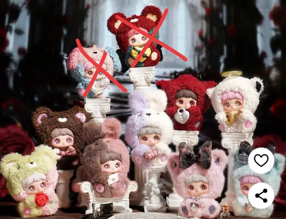 ベイビー リーメイメイ フルセット ぬいぐるみ