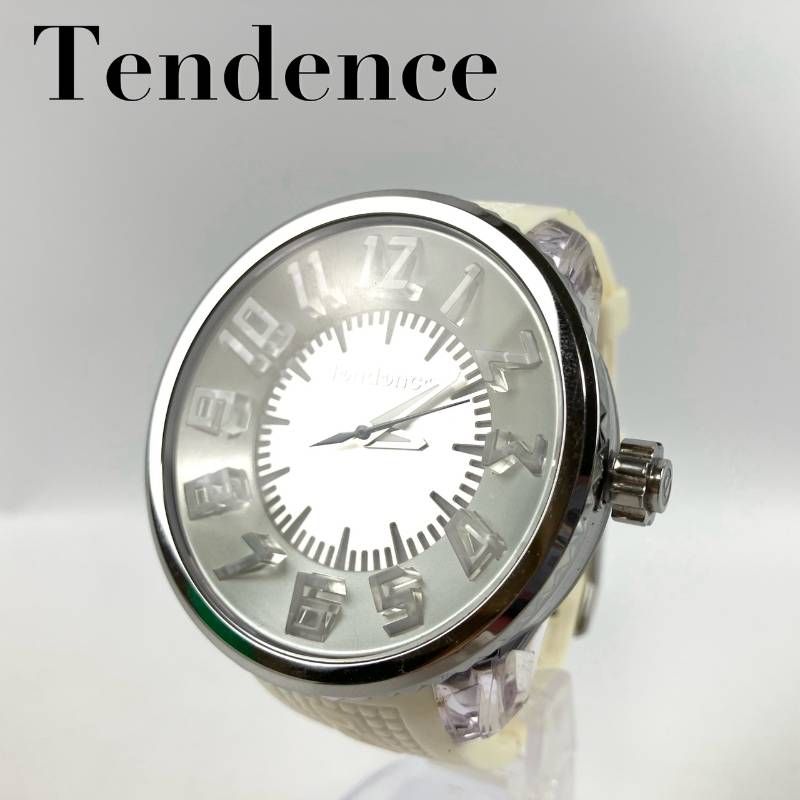 理由あり 稼働品 Tendence テンデンス 腕時計 フラッシュ アナログ 3針 