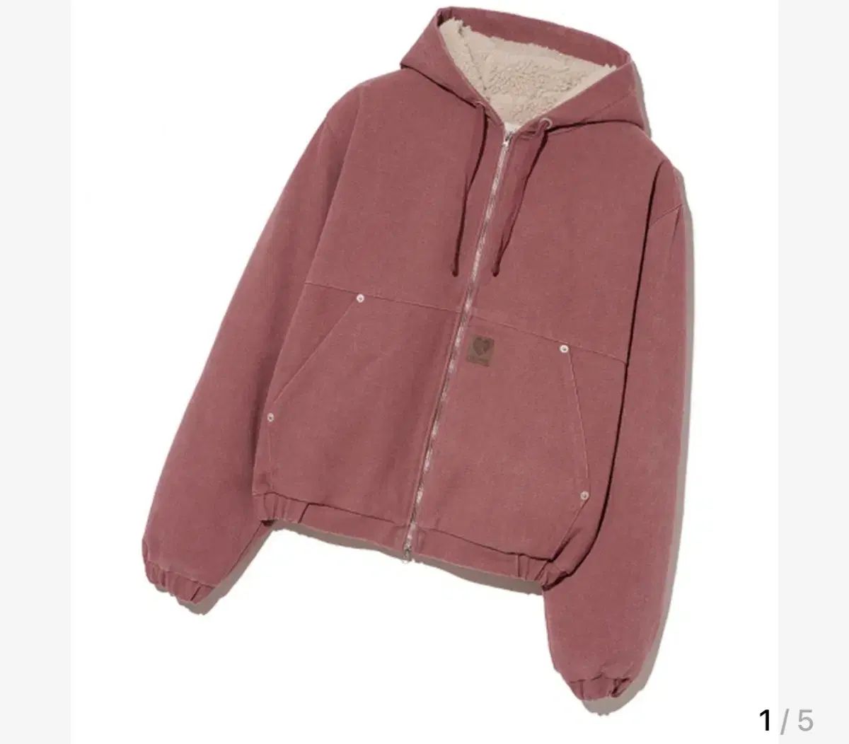 チームコミックス ワークジャケット ショート ファー ジャケット L