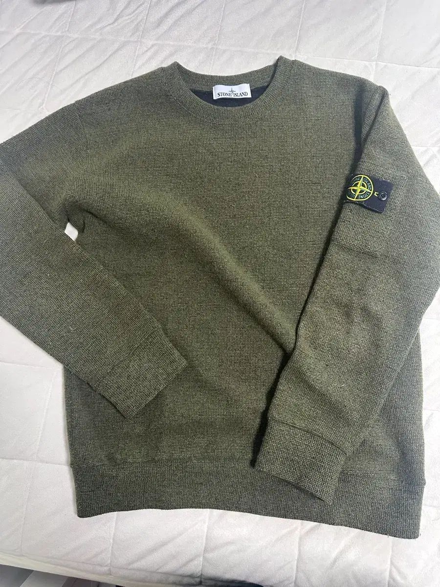 ストーンアイランド ニット スウェット オリーブグリーン