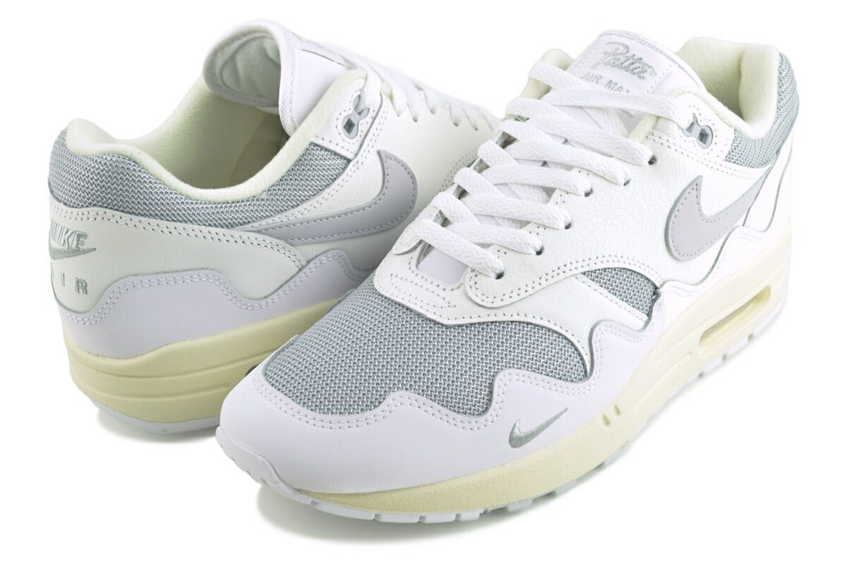 ナイキ エアマックス 1 パタ NIKE AIR MAX 1 PATTA white/pure 