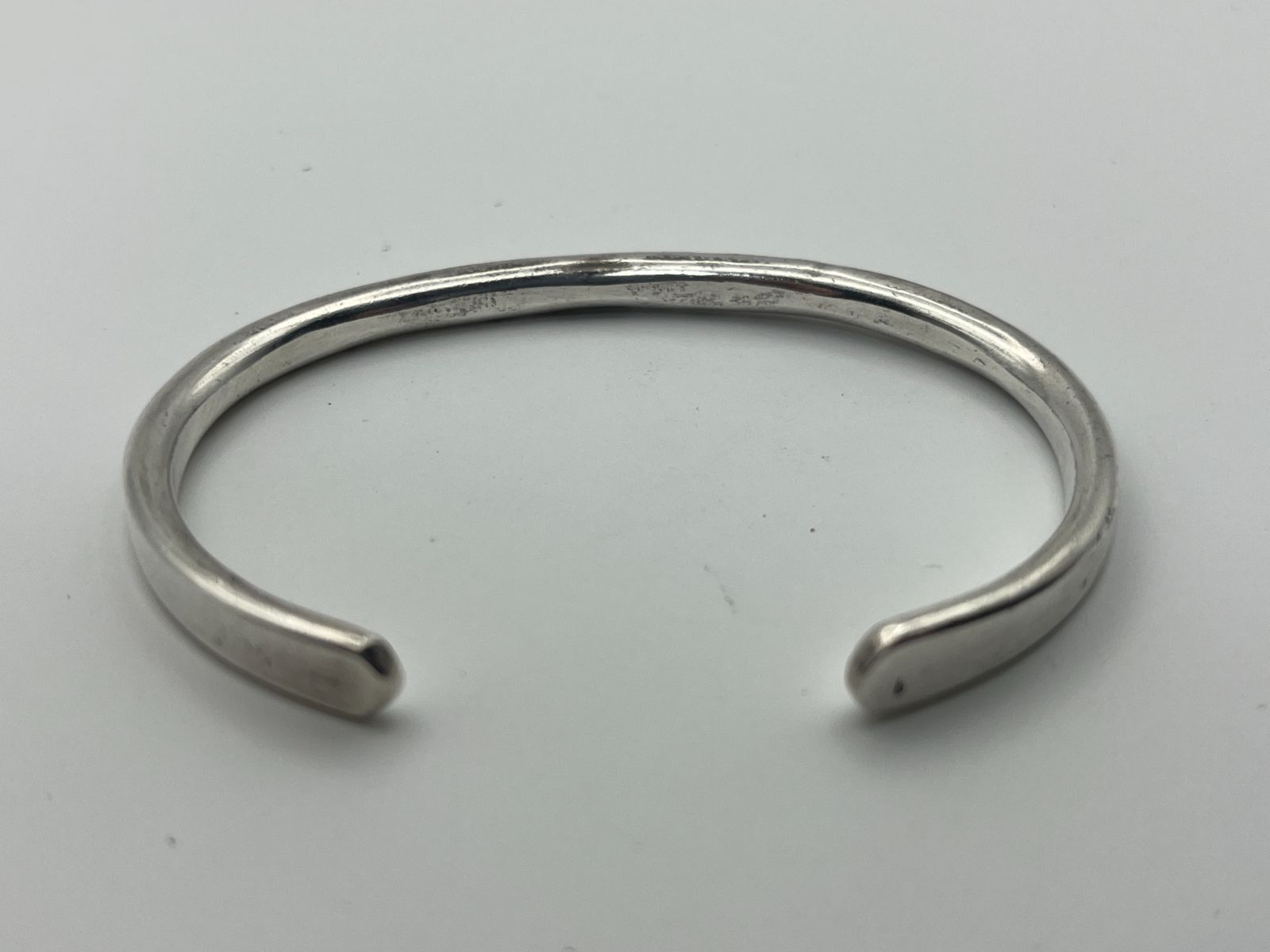 スターリングシルバー バングル 01 b