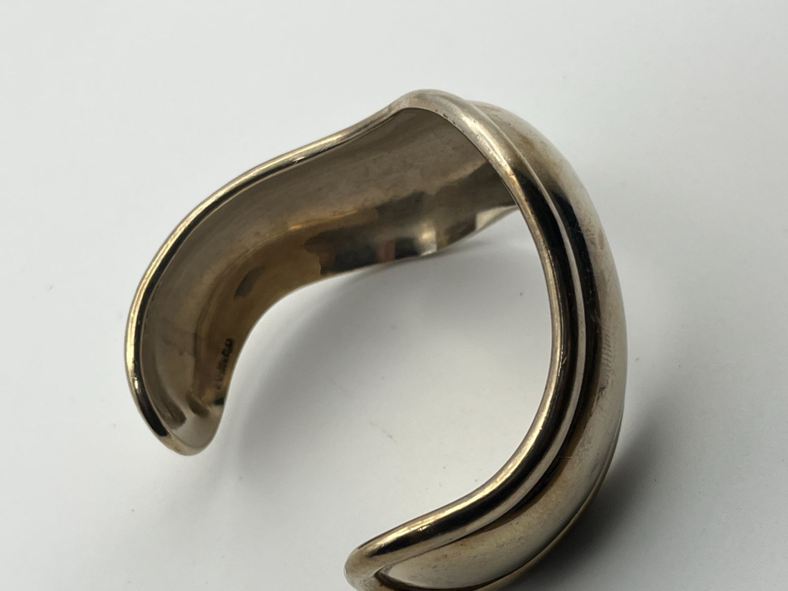 ヴィンテージ ボーンカフブレスレット シルバー925 メキシコ製