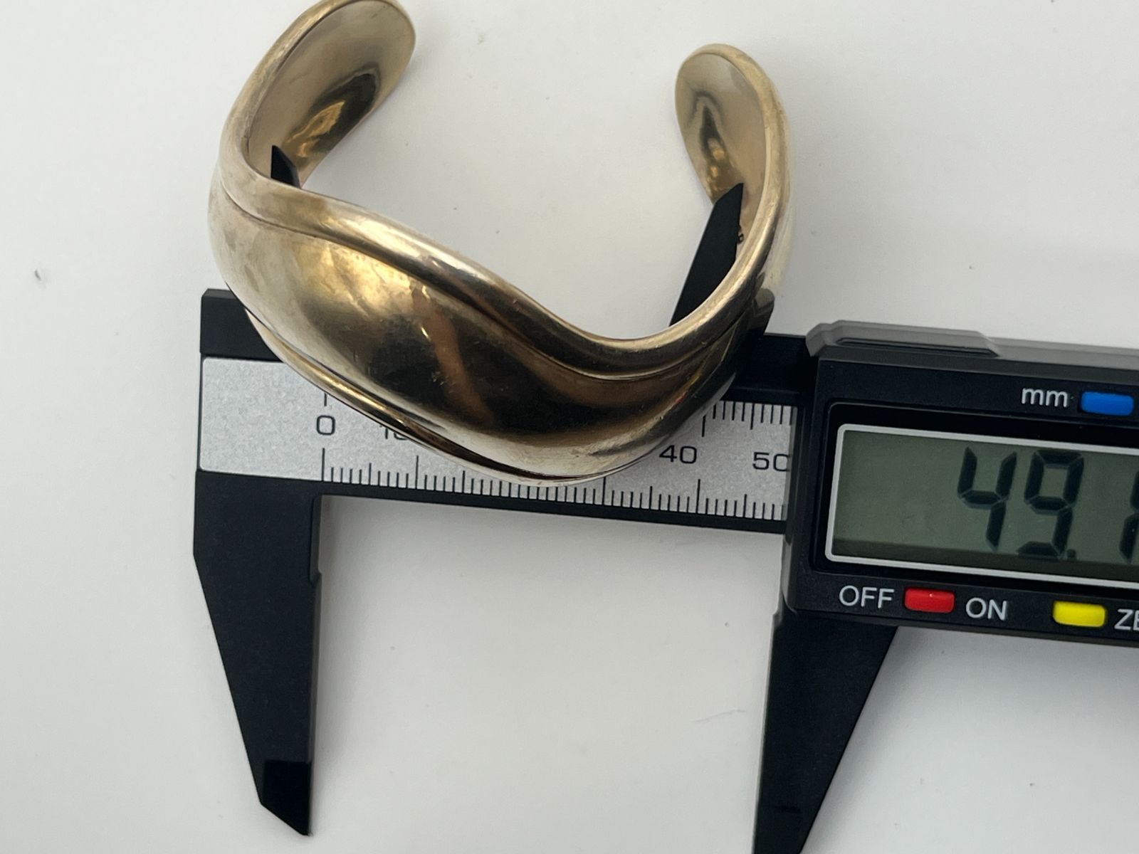 ヴィンテージ ボーンカフブレスレット シルバー925 メキシコ製