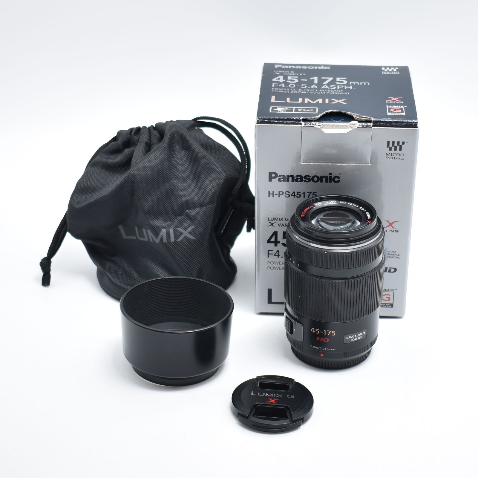 B#10769 パナソニック(Panasonic) 望遠ズームレンズ マイクロフォー