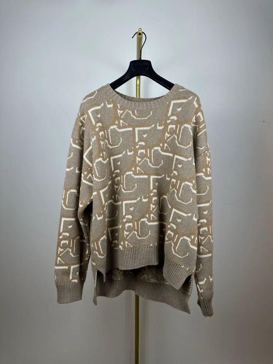 L ディオール X スコット オブリーク カシミア ニット