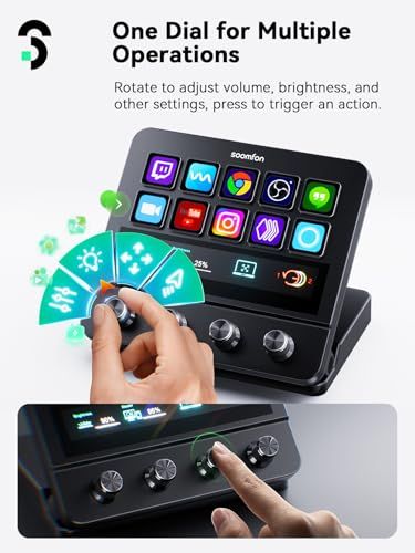 Stream Controller - SOOMFON Stream Studio Control Deck 10キー配列